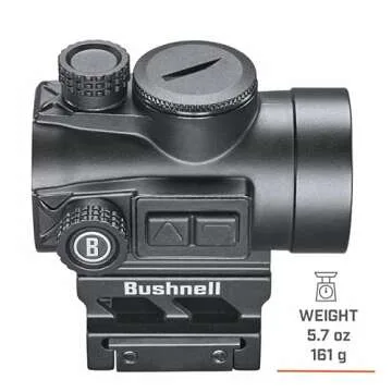 Bushnell TRS-26 1x26 Red Dot Scope, Reflex Red Dot Sight with 3 MOA and 50,000 Hours of Battery Life