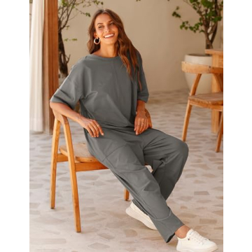 Lentta Casual Jumpsuit Stretchy One Piece Short Sleeve