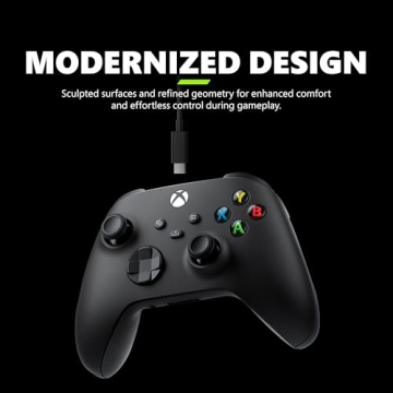 Xbox Wireless Gaming Controller with USB-C Cable for All Platforms