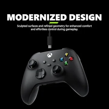 Xbox Wireless Gaming Controller with USB-C Cable for All Platforms