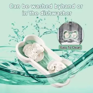 Slow Feeder Dog Bowls, Anti-Choking & Non Slip Interactive Dog Slow Feeding Bowls for Dry/Wet/Raw Food, Bloat Stop Dog Slow Feeder Bowl, Maze Puzzle Feeder, Slow Eating Dog Bowl for Large Breed Dogs