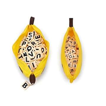 Big Letter BANANAGRAMS: Family Word Game With Easy To See And Handle Letter Tiles