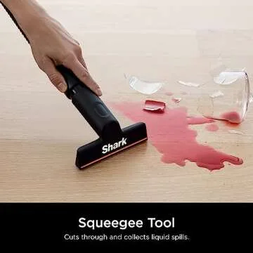 Shark VS101 MessMaster Portable Wet Dry Vacuum, 1 Gallon Capacity, Corded, Perfect for Pets & Cars, AnyBag Tech, Self-Cleaning, Ultra-Powerful Suction for Tough Wet & Dry Messes, Blue