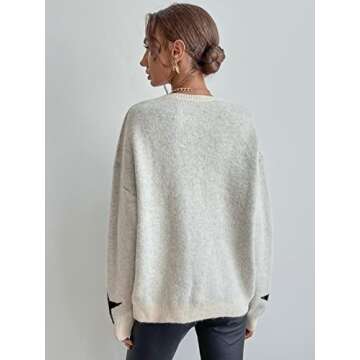 Stylish SOLY HUX Women's Star Print Sweater for Casual Wear