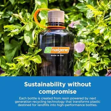 Nalgene Sustain Eco-Friendly Water Bottle Made With 50% Recycled Material