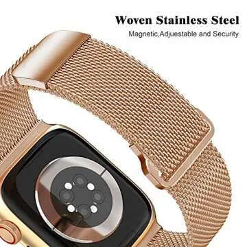 Geoumy Magnetic Bands for Apple Watch - Stylish & Comfortable