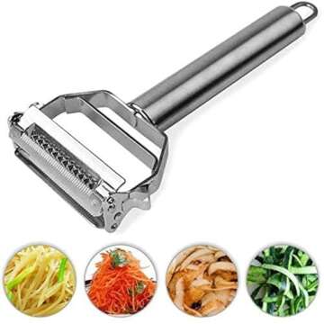 AnGeer Potato Peeler,Peelers for Kitchen,Vegetable Peeler,Stainless Steel Peeler and Y Peeler,Julienne Peeler, Carrot Peeler, Potato Peelers,Vegetable Peelers for Kitchen