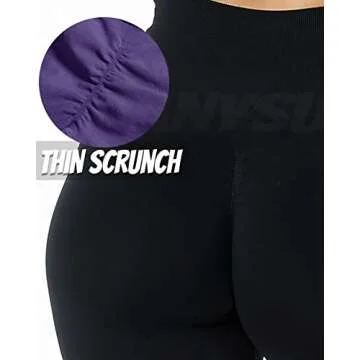 Danysu Seamless Scrunch Butt Shorts for Women