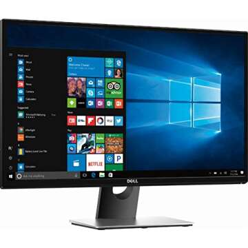 Elevate Your Workspace with the Dell 27" Full HD Anti-Glare Monitor - Perfect for Home Office Use!