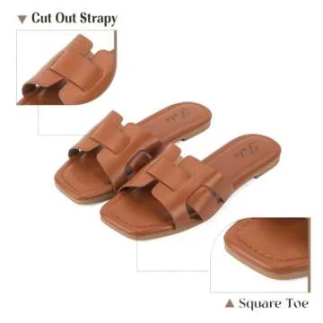 Stylish Summer Comfort with Putu Women's Flat Sandals