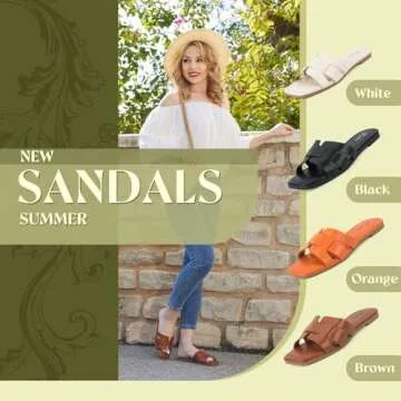 Stylish Summer Comfort with Putu Women's Flat Sandals