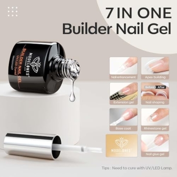 Modelones 7-in-1 Builder Nail Gel for Stunning Nails