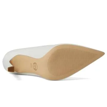 Michael Kors Women's Amara Pump, Optic White 1, 8.5