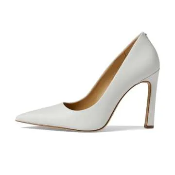 Michael Kors Women's Amara Pump, Optic White 1, 8.5
