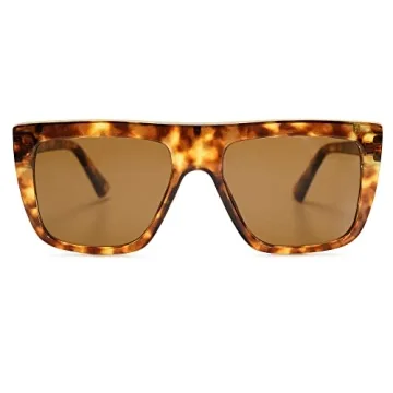 SOJOS Classic Flat Top Sunglasses for Men Women  UV400