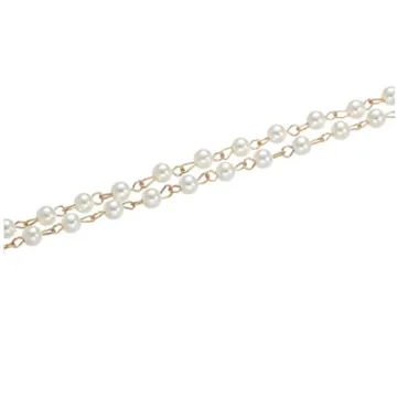 Sither Pearl Sunglasses Chain Reading Glasses Chain Strap Necklace for Women