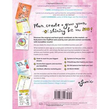 2019 My Shining Year Biz Goals Workbook: A Comprehensive Guide to Achieving Business Success