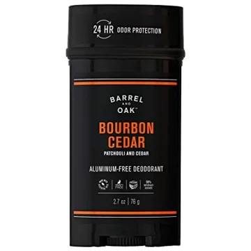 Barrel and Oak Aluminum-Free Deodorant - Eco-Friendly Scent for Men, 24-Hour Odor Control, Gentle on...