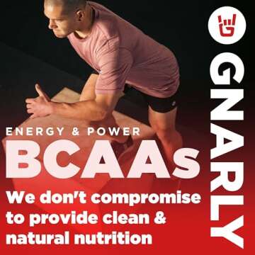 Gnarly Nutrition BCAA Powder - Berry Lemonade Pre-Workout