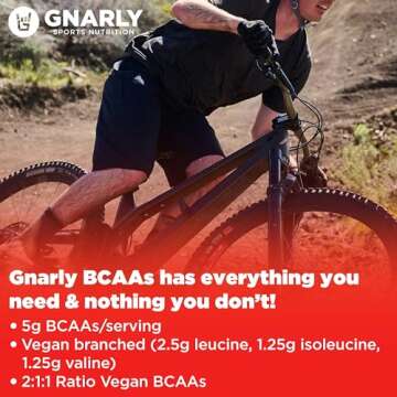 Gnarly Nutrition BCAA Powder - Berry Lemonade Pre-Workout