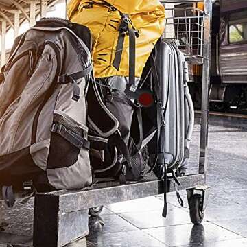 Lewis N. Clark Cable Luggage Lock | TSA Approved | Travel Or Bike Lock | Set Your Own Combination | 30-inch Retractable Steel Cable | Red