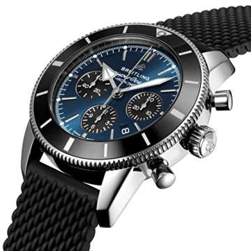 Breitling Superocean Heritage II Chronograph - Luxury Men's Watch with Blue Dial