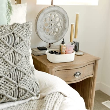 NaturalCozy 5-Piece Rectangle Storage Basket Set