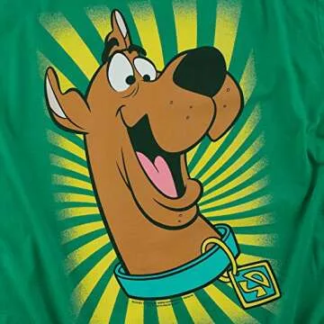 Popfunk Scooby-Doo Burst Cartoon T-Shirt & Stickers - (Small)