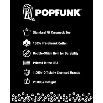 Popfunk Scooby-Doo Burst Cartoon T-Shirt & Stickers - (Small)
