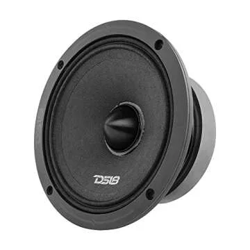 DS18 PRO-ZXI6.4BM 6.5" 600W Midrange Audio Speaker