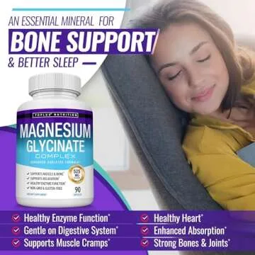 Magnesium Glycinate 525mg High Absorption Supplement