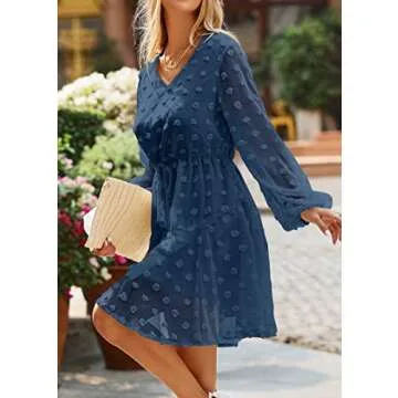 KIRUNDO Flowy Mini Dress - Elegant Summer Style for Women