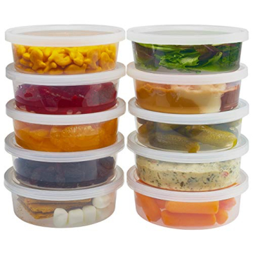DuraHome 8 oz Deli Containers - 40 Heavy-Duty Pack