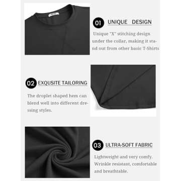 COOFANDY Long Sleeve Gym Shirts for Men Stylish Athletic Wear