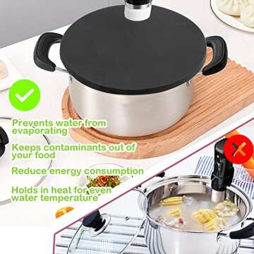 Sous Vacuum and Vide Lid for Perfect Cooking and Retainment