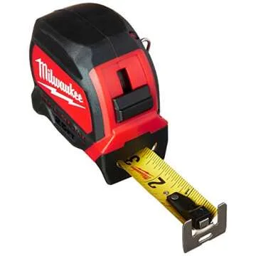 Milwaukee 25' Magnetic Tape Measure for Professionals and DIY