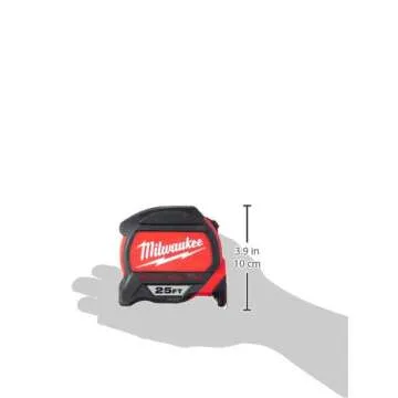 Milwaukee 25' Magnetic Tape Measure for Professionals and DIY