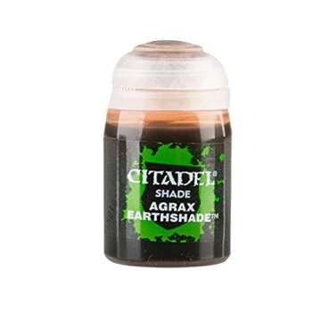 Citadel Pot de Peinture - Shade Agrax Earthshade (24ml) - Perfect for Miniature Painting