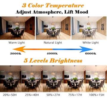 Stylish Battery Operated Pendant Light with Remote