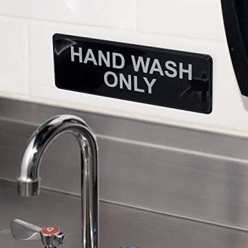 Durable Hand Wash Only Sign for Easy Hygiene Promotion
