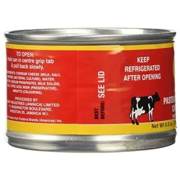 Authentic Jamaican Tastee Cheese - 8.8 Ounce Delight