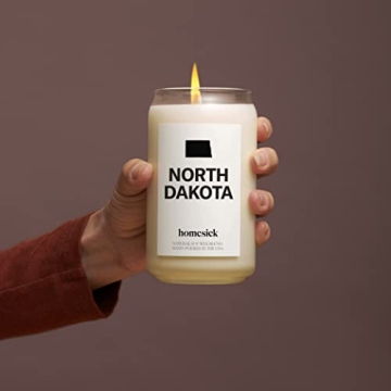 Homesick North Dakota Candle - 60-80 Hour Natural Aroma