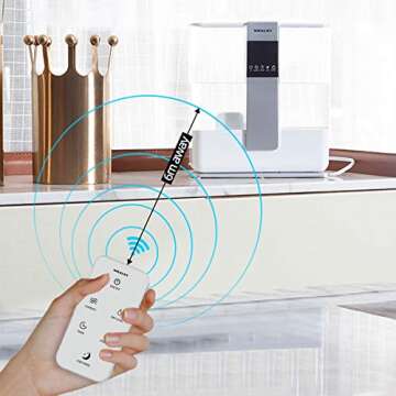 WIEKURT Smart Wi-Fi Enabled Cool Mist Humidifier 5000ml