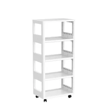 SIRIRIC 5-Tier Rolling Storage Cart for Organized Living