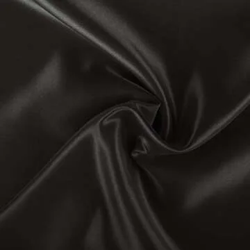 Luxury Satin Pillowcase for Hair - King Size Zipper Closure