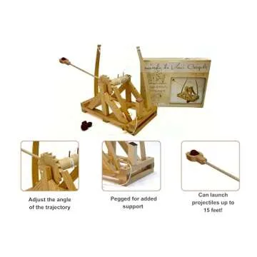 Pathfinders Da Vinci Catapult Kit for STEM Learning