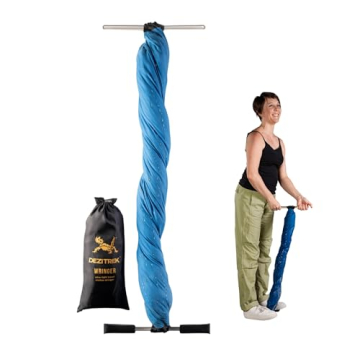 Dezitrek Ultra Light Clothes Wringer - Perfect for Travel, Camping & Off Grid Living