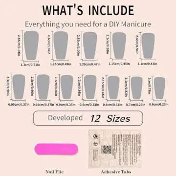 RUOKEXIN Halloween Press on Nails Medium Coffin Fake Nails White French False Nails with Red Blood Designs Nude Pink Full Cover Glue on Nails Glossy Artificial Nails Holiday Stick on Nails for Women