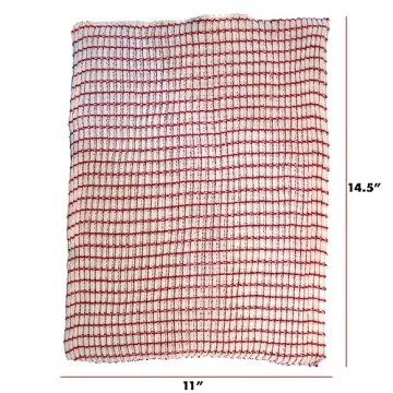 Soft & Durable Dish Cloths Made in America - 6 Pack