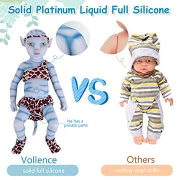 Vollence Avatar Realistic Silicone Reborn Boy Doll